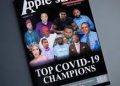 Pastor E. A. Adeboye, Prophet Emmanuel Omale, AJ Boxer, Davido, Banky W, Idahosa Others Hailed as 'Covid-19 Celebrity Champions' in July Issue of Apple's Bite International Magazine