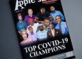 Pastor E. A. Adeboye, Prophet Emmanuel Omale, AJ Boxer, Davido, Banky W, Idahosa Others Hailed as ‘Covid-19 Celebrity Champions’ in July Issue of Apple’s Bite International Magazine