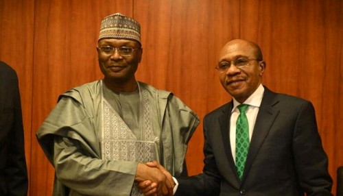 Emefiele To INEC: We'll Provide Cash For Your Logistics, CBN Won't Be Used To Frustrate Polls