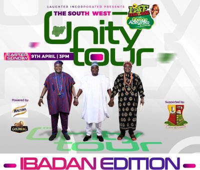 Gbenga Adeyinka D'1st announces Laffmattazz 2023, The Unity Tour