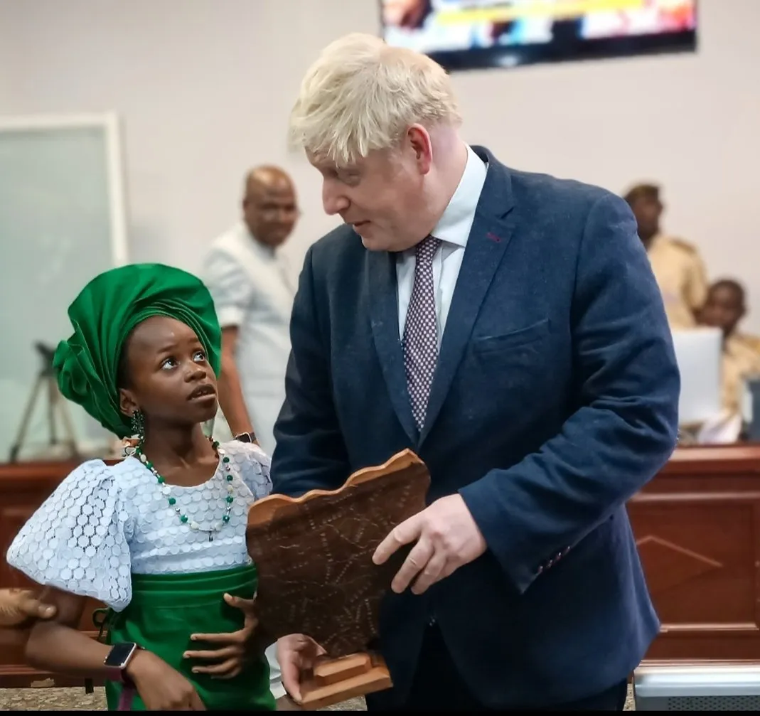 Ex-British PM Boris Johnson visits Lagos, Says Democracy is Under Attack Mostly During Election