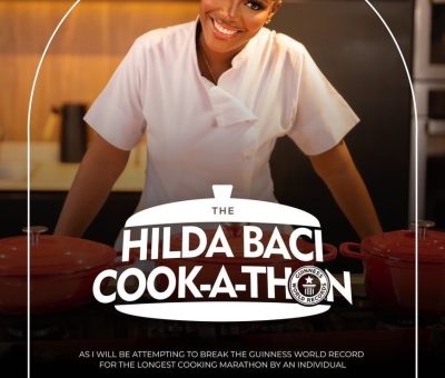 Nigerian chef, Hilda Baci, surpasses previous cooking marathon record holder