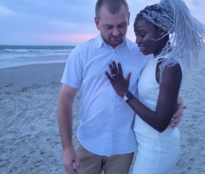 PHOTOS: Chibok Girl Who Escaped Boko Haram Den Gets Engaged In US