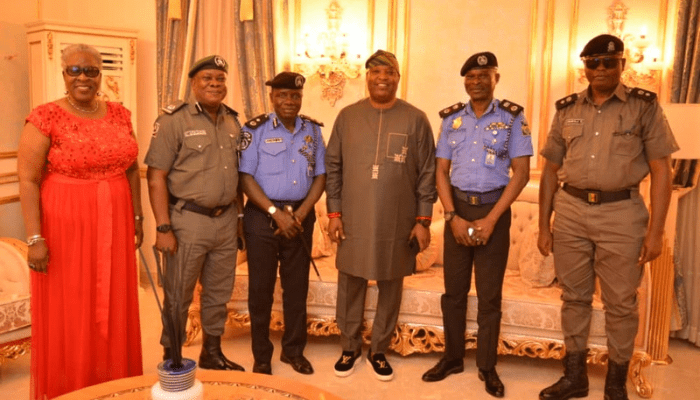 Ogun CP visits Adetola EmmanuelKing,  commends PCRC’s role In combating crimes