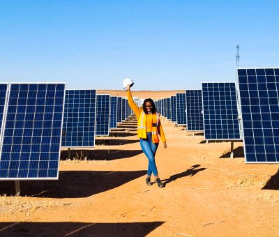 One woman's journey into a world of solar