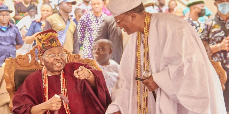 Senator Gbenga Daniel Showered with Encomiums as Dr. Sonny Kuku Becomes Ogbeni Oja in Ijebuland
