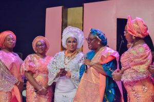 [Photos] Okoya, Olu Okeowo, Obi, Oba Otudeko, Oshiomole, and Others Attend Olufunke Daniel's Talk-of-the-Town 60th Birthday Bash 