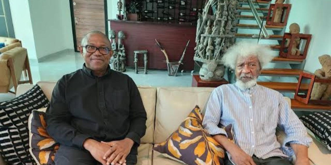 "If There Was Any Proof That Obi Was Unfit to Lead Nigeria, it’s in the Conduct Which He Encouraged Among His Followers" - Soyinka