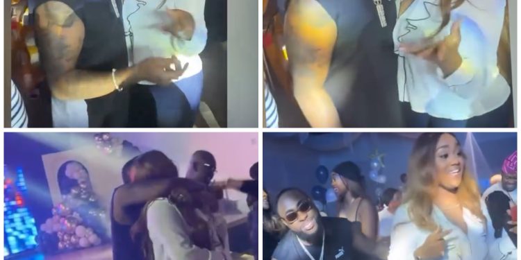 Singer Davido, Chioma Step Out for His Nephew’s Graduation Party (VIDEO)
