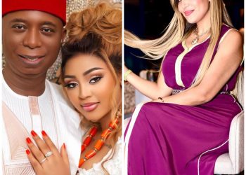 “Na So Polygamy Dey Sweet?”– Netizens React as Ned Nwoko’s Moroccan Wife Celebrates Regina Daniel's Wedding Anniversary with Her Husband