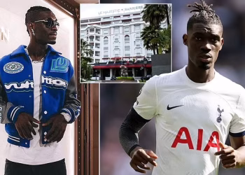 Thieves Spray Tear Gas on Tottenham Midfielder Bissouma, Rob Him of £260k Watch at France Hotel
