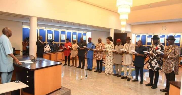 Fubara swears in caretaker chairmen for 23 LGs