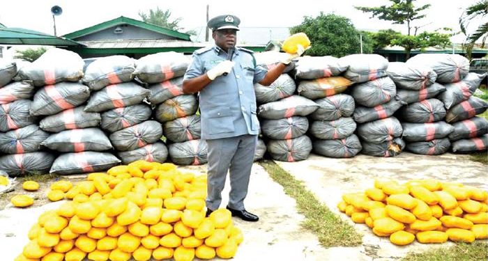 Customs Hands Over to NDLEA N96m Marijuana Intercepted Along Lagos Bar Beach