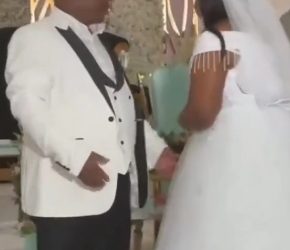 Bride Refuses to Kiss Groom During Wedding (video)