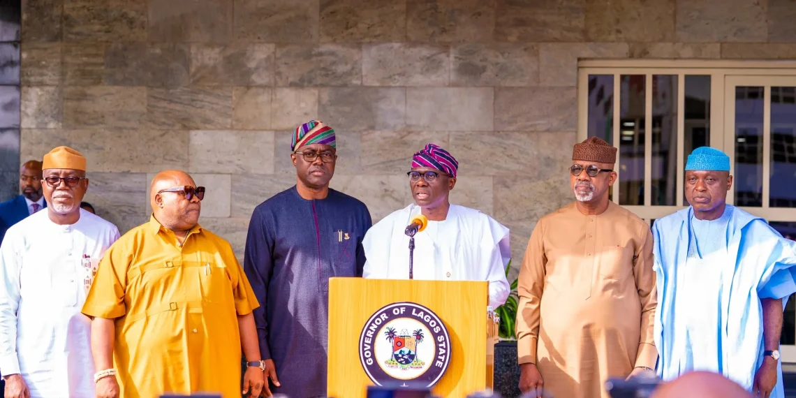 Governors of South-West states Meet in Lagos, discuss food security, economic growth