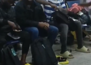 TURKEY DEPORTEES: 103 Nigerians Arrive Nigerian Airport (video)