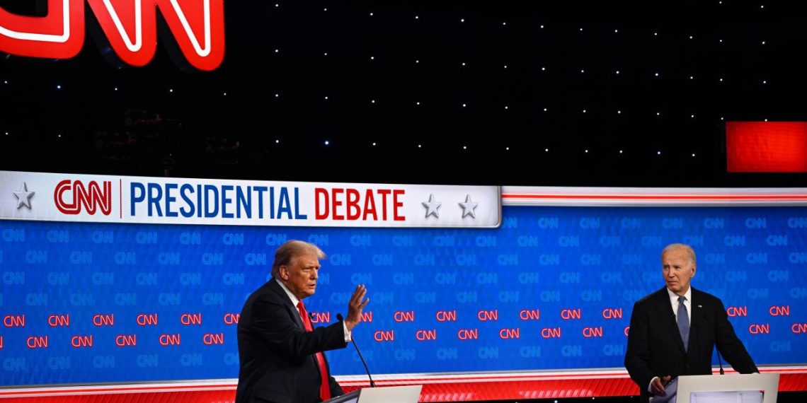 CNN PRESIDENTIAL DEBATE: "This Guy Is a Criminal" -Trump Tells Biden (highlights)