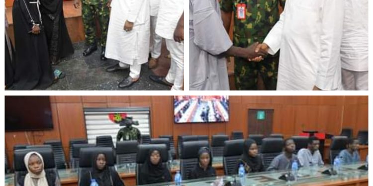Nigerian Army Formally Hands Over Rescued CUSTECH Students to Kogi State Government