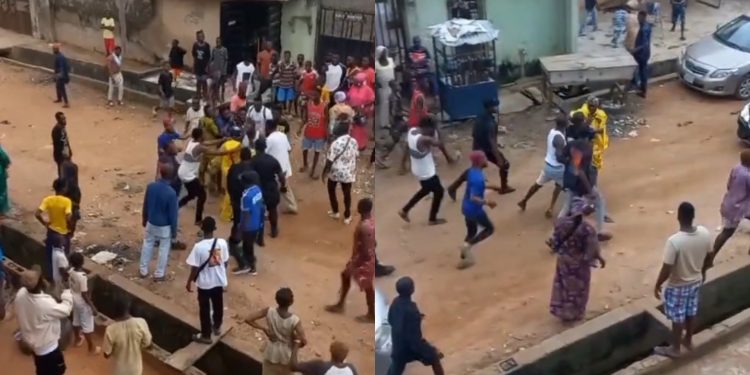 Portable Gets into Street Fight with Motorcycle Rider for Allegedly Stealing His Phone