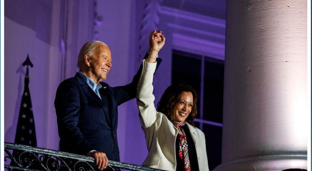 President Joe Biden Endorses VP Kamala Harris For 2024 US Presidential Race