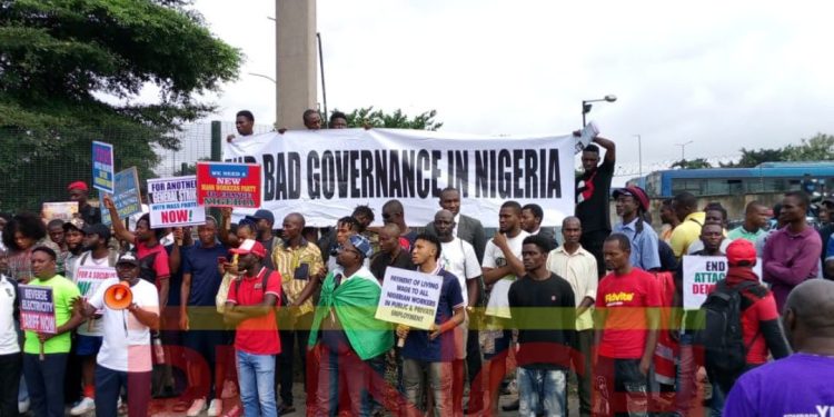 PETROL SCARCITY: Commercial Tricycle Operators, Women, Youths Protest in Delta