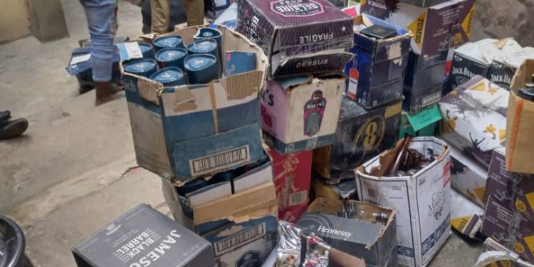NAFDAC Uncovers Illegal Alcohol Production Factory in Lagos, Seizes N200 Million Worth of Goods (photos)