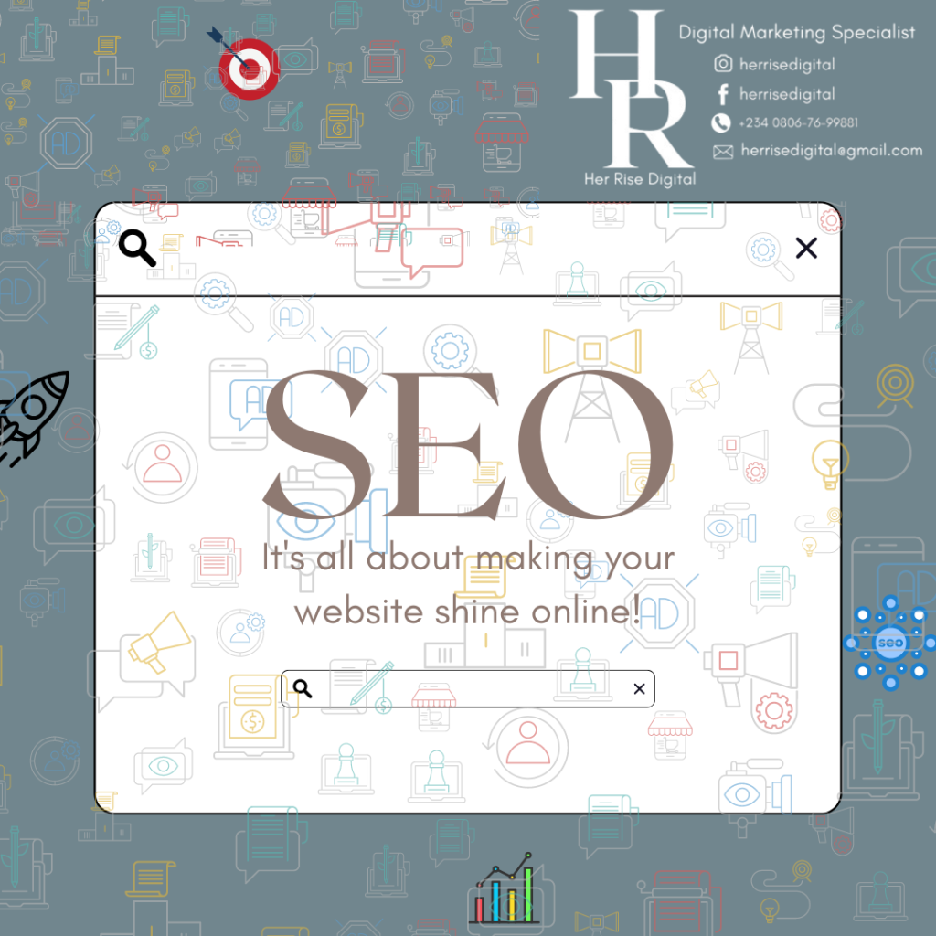 SEO is all about making your website shine online