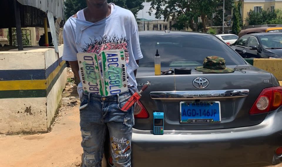 Police Arrest Suspected Armed Robber Three Months After Snatching Car at Gunpoint in FCT