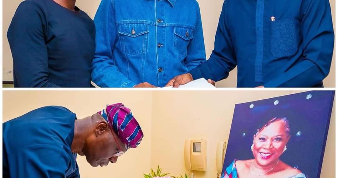 Governor Sanwo-Olu Pays Condolence Visit to Onyeka Onwenu's Family