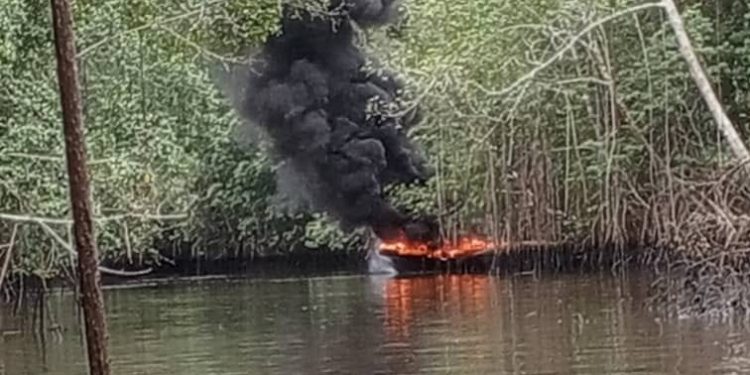 Troops Destroy Illegal Oil Bunkering Sites in Rivers and Bayelsa, Recover Over 40,000 Litres of Illegal Products