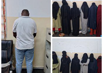 Libya Police Arrest Suspected Human Trafficker with 6 Nigerian Girls