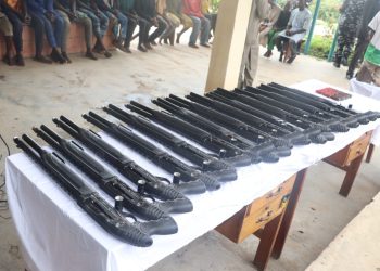 Niger Police Recover 15 Pump Action Rifles from Suspected Gunrunners