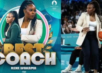 D'Tigress' Rena Wakama has won the best coach at the women's basketball event in the 2024 Paris Olympic Games. Wakama is also the first Nigerian National Female Basketball Team coach to win the women's Afrobasket title since it began in 1966