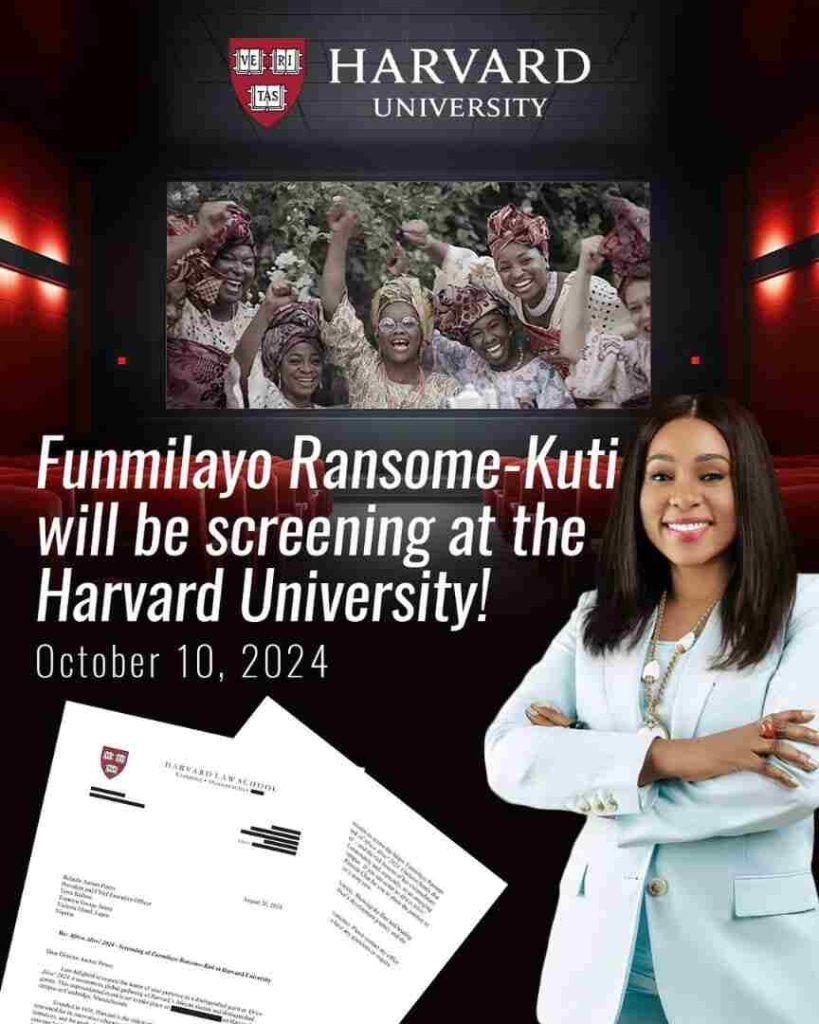 Funmilayo Ransome-Kuti to Screen at Harvard University