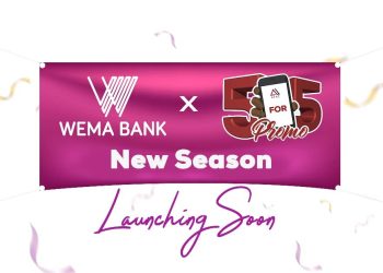 Wema Bank Announces October Kickoff for the 4th Edition of Its 5 for 5 Reward Promo