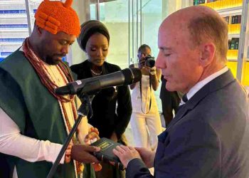 Olu of Warri Presents Itsekiri Bible at Museum of the Bible in Washington, D.C.