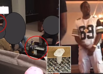 PHOTOS: Bombshell Pictures of Diddy Surrounded by Young Women with Alleged Bottles of Vodka, 'Date Rape Drug Capsule'