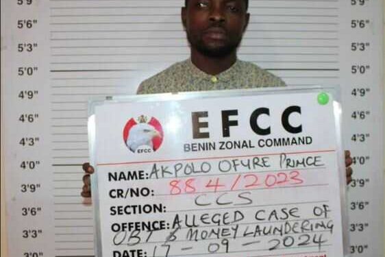 Man Bags Three-Year Jail Term for $22,297.97 Fraud in Benin