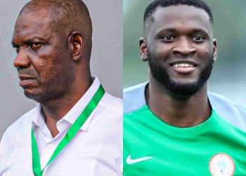 Eguavoen Explains Why Boniface Hasn’t Scored Lots of Goals for Nigeria