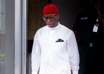 After EFCC’s Arrest, Okowa Joins Delta State Governor Oborevwori at Service of Songs