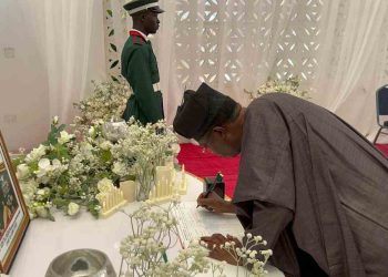 Senate Committee Chairman Gbenga Daniel Leads Condolence Visit to Widow of Late Army Chief Lt. Gen. Taoreed Lagbaja