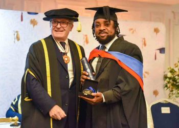Juju Music Maestro, King Segun Blessing, Earns Diploma Degree from Bucks University UK... Set toThrill Fans at Uptown Lounge