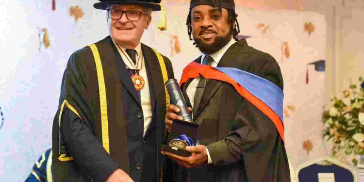 Juju Music Maestro, King Segun Blessing, Earns Diploma Degree from Bucks University UK, to Perform At Uptown Lounge