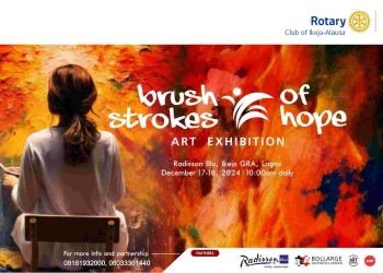 RC Ikeja-Alausa Partners with Radisson Blu for "Brush Strokes of Hope" Art Exhibition and Auction
