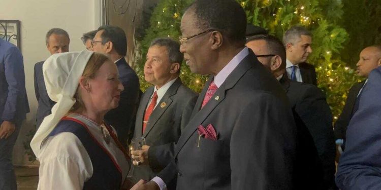 Senator Gbenga Daniel Honored at Finland's National Day Celebration in Abuja