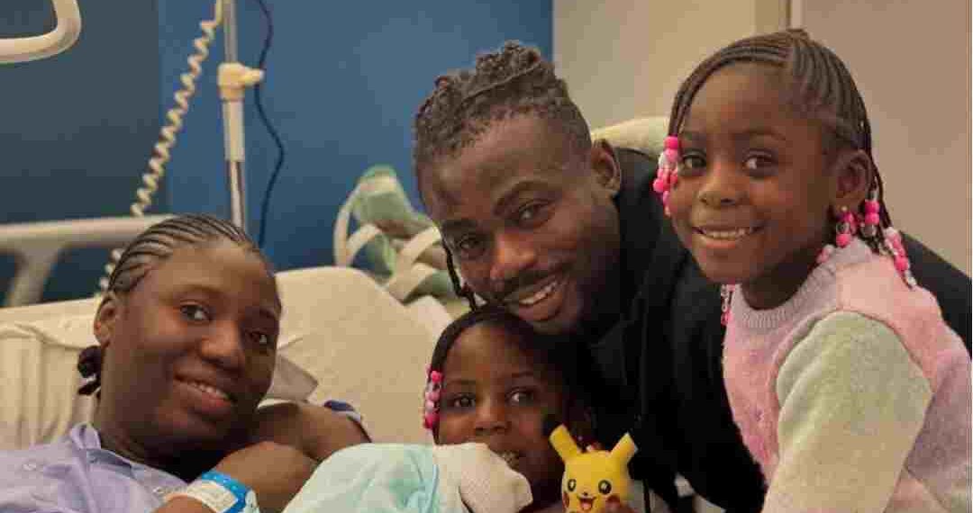 Super Eagles Player, Moses Simon, Wife Welcome First Son (Photo)