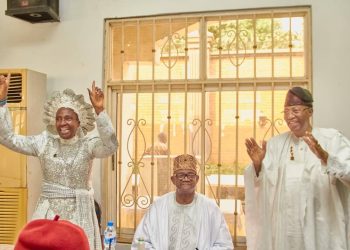 Senator Daniel and Mama Esther Ajayi Lead New Year Thanksgiving Reception in Sagamu