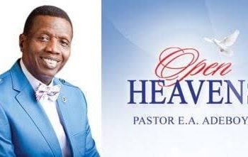 The Open Heaven 3 January 2025 devotional for today: ALL THINGS NEW 1