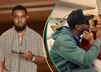 AY Makun slams AI-generated video of him kissing May Edochie