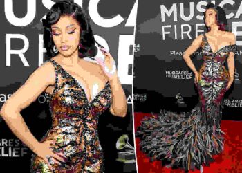 67TH GRAMMY AWARD: Cardi B, Others Turn Up the Volume on Red Carpet Fashion